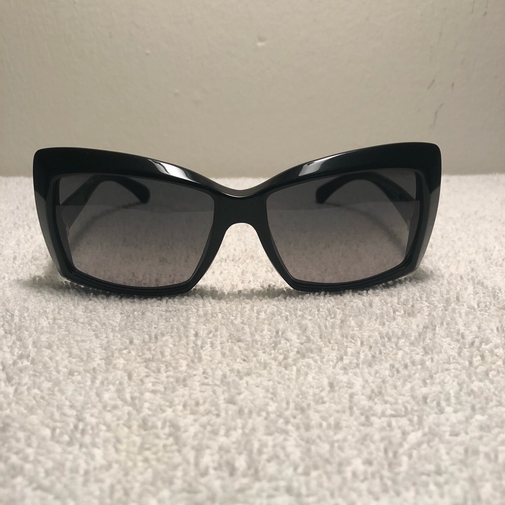 Chanel 5366 c.501/71 Black Butterfly Sunglasses